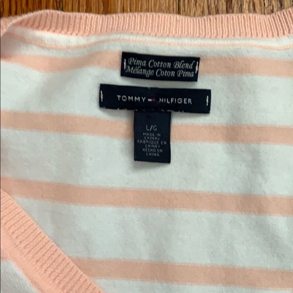 Tommy Hilfiger prima cotton blend large sweater - Picture 2 of 3